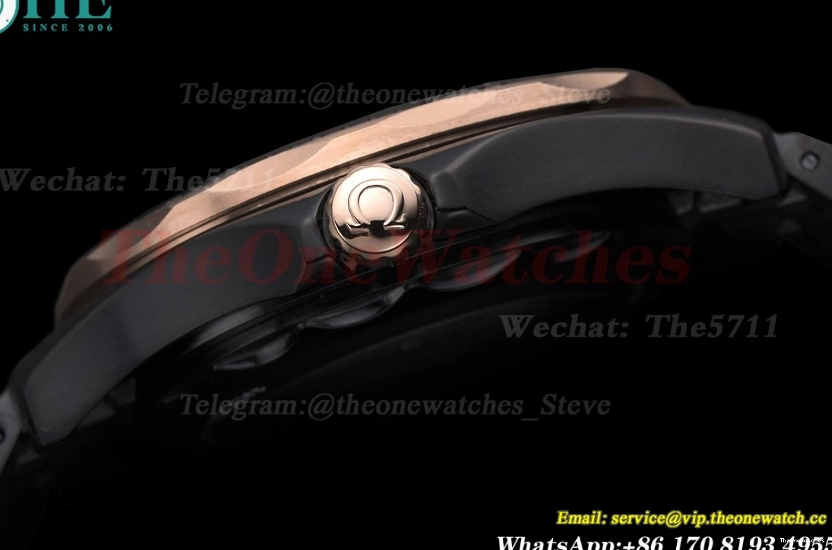 Dial 300m Black PVD PVD 42mm GDF MY8215 Seamaster 0201